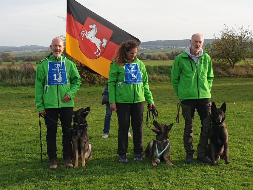 Teams des GHSV Brochthausen erfolgreich auf der DVG Bundessiegerprüfung der Fährtenhunde Ende Oktober in Zülpich